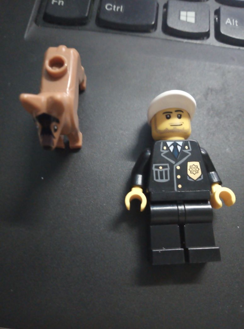 【评测】 lego> 城市系列 7285 警犬队 police dog unit