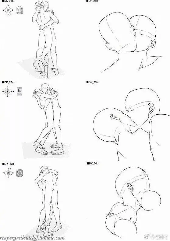 接吻的正确打开方式 大神教你kiss的正确画法 哔哩哔哩