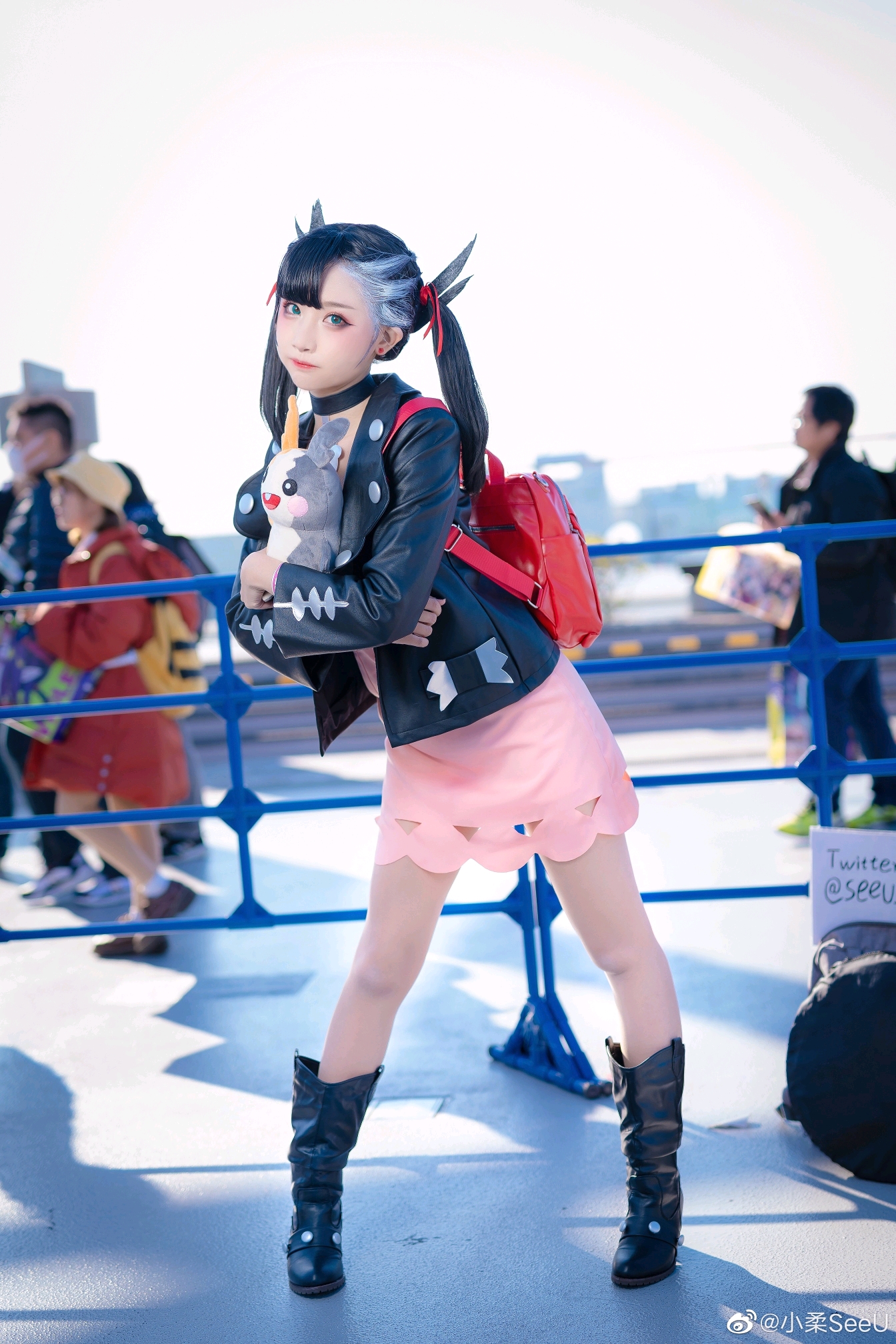 【cosplay《宝可梦:剑盾》的玛俐