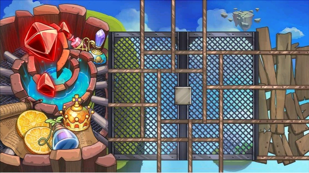 b站最全Ⅴ美食大战老鼠全景图浮空岛部分