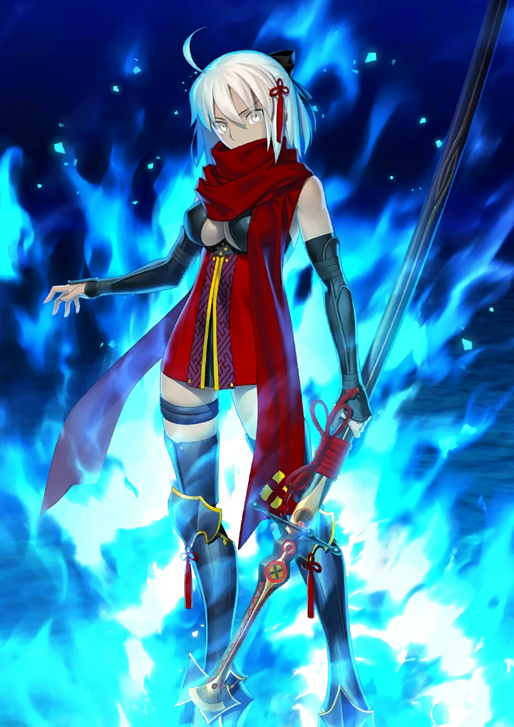 fgo新Alter英灵冲田总司〔Alter〕简介（千里眼A+++） - 哔哩哔哩