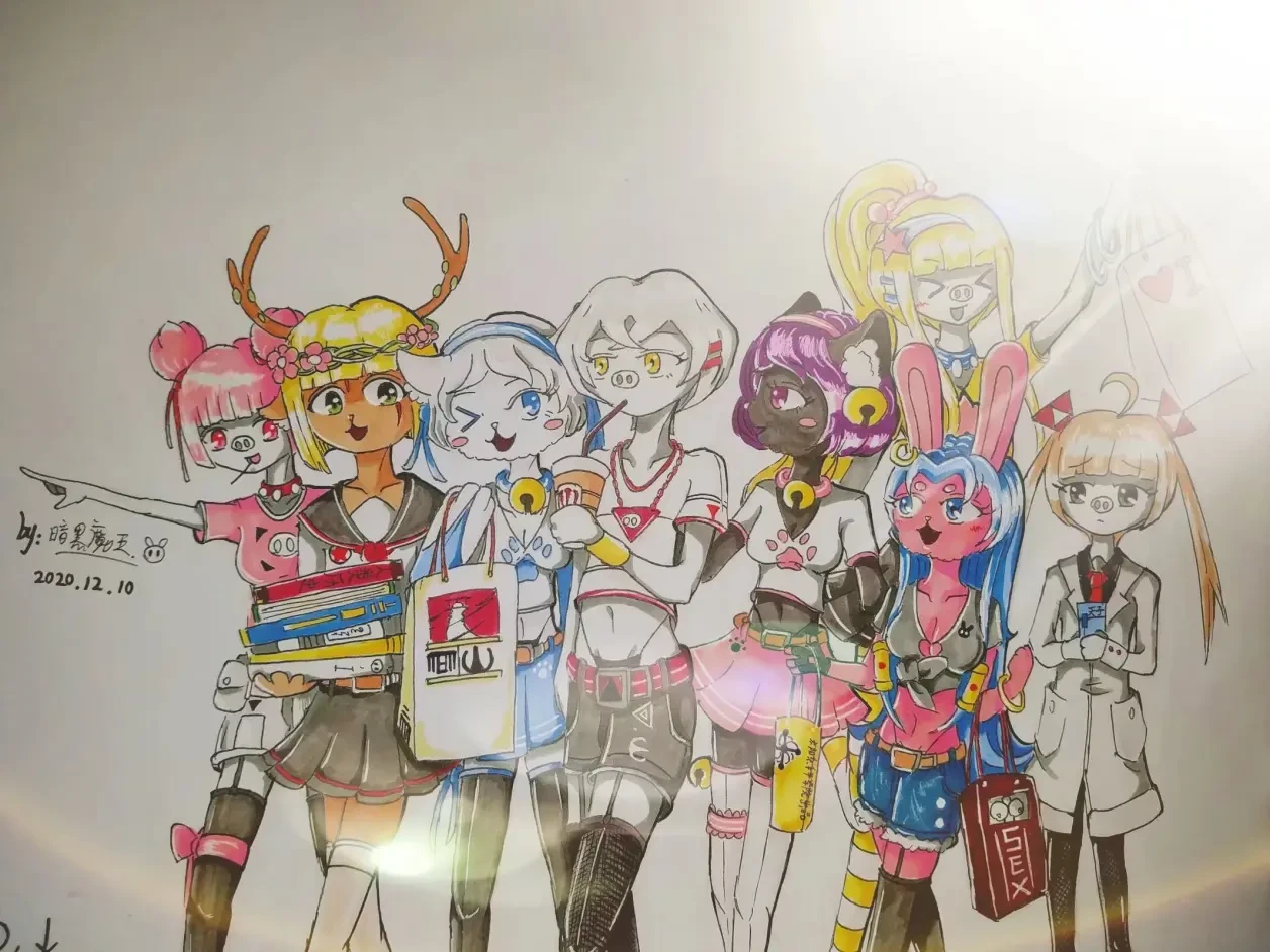 个人OC介绍：【流煋】 - 哔哩哔哩