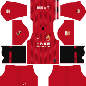 梦幻足球联盟:2019-2020赛季上海上港队队服(仅主场)