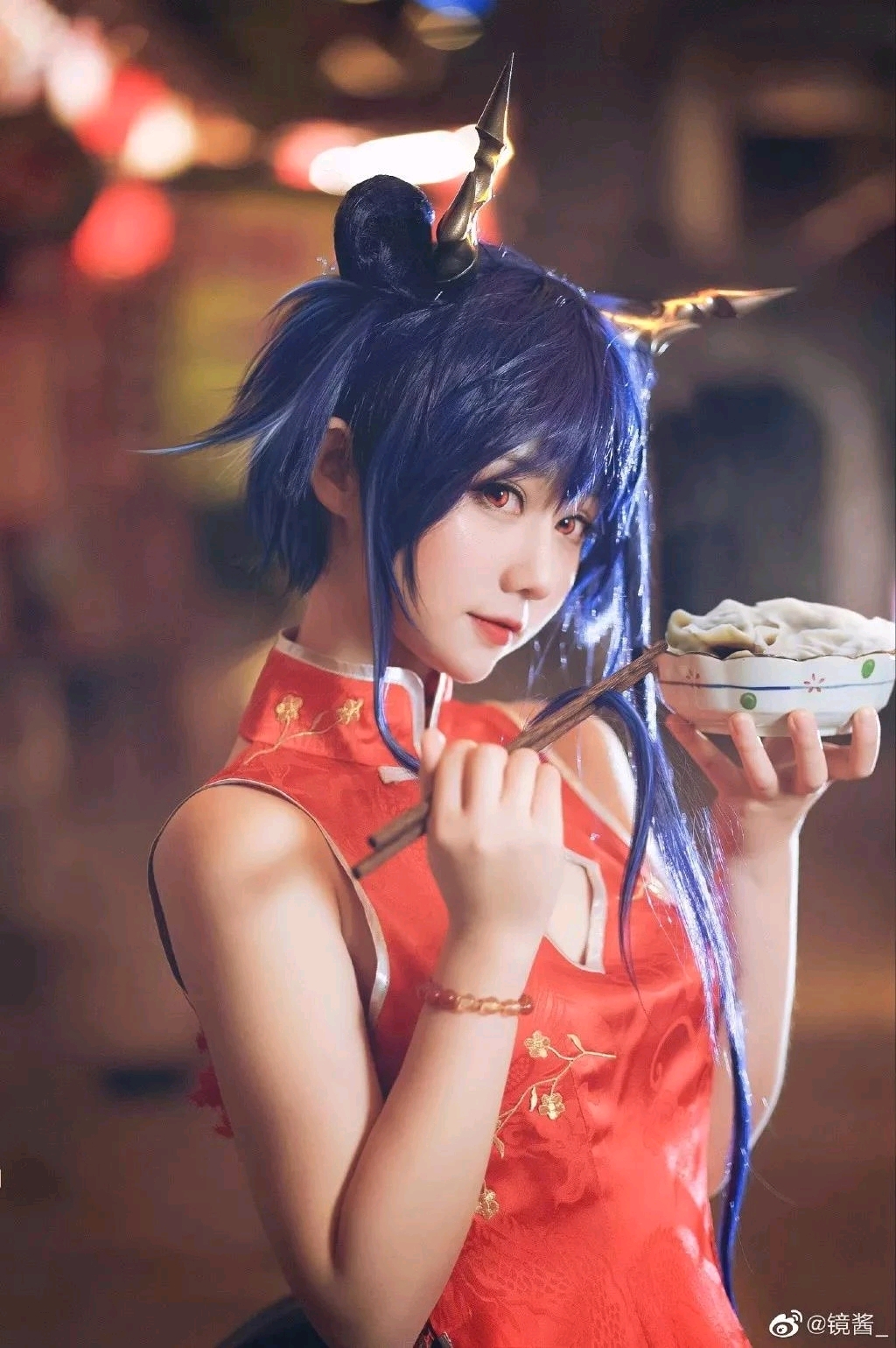 明日方舟cosplay旗袍陈