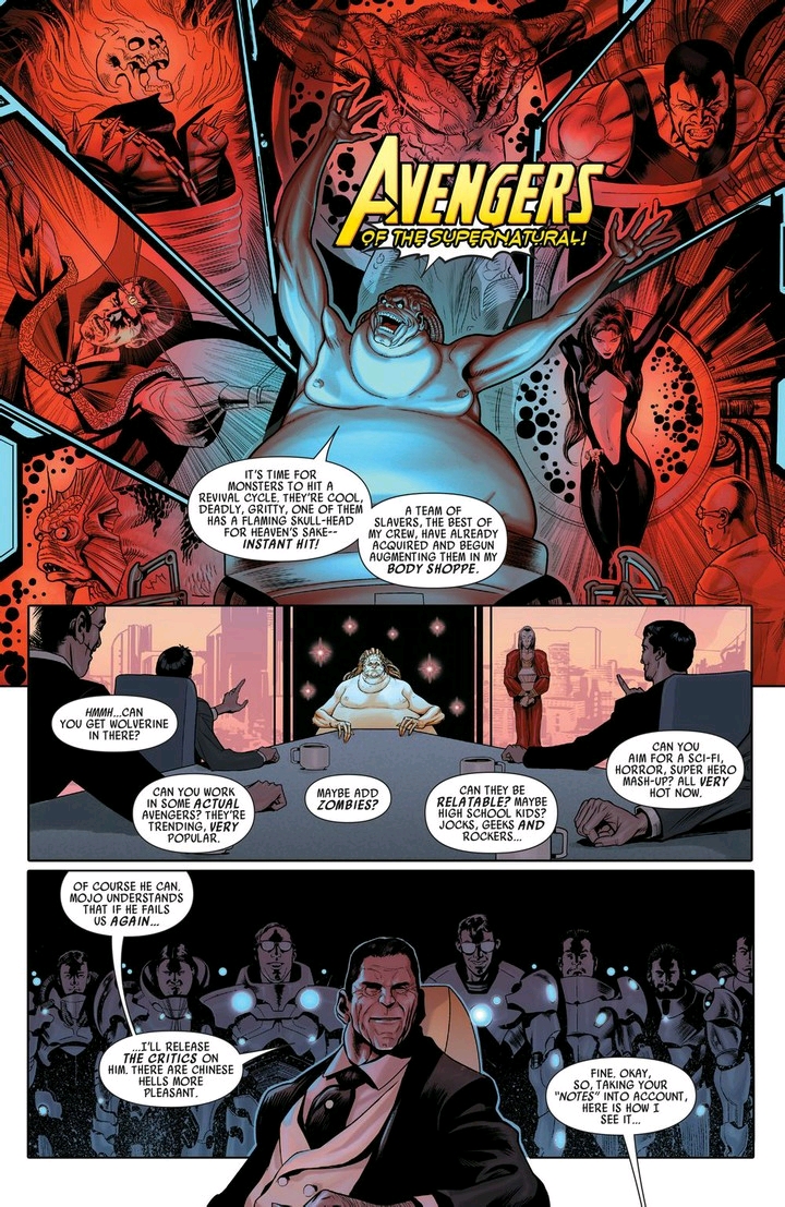 恶灵骑士强尼·布雷泽第三次对决复仇者联盟【