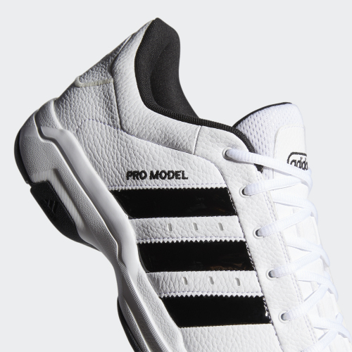 经典的贝壳头设计!全新adidas pro model 2g低帮版正式发售