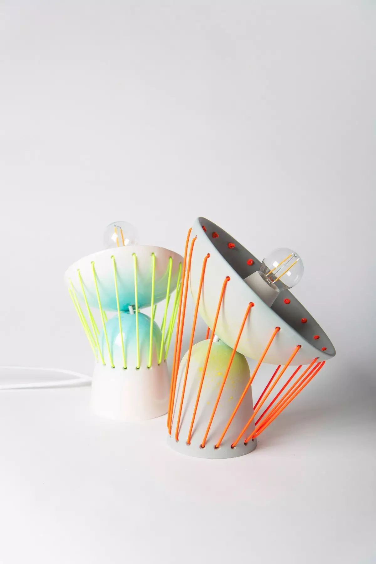 好设计 | 陶瓷与橡皮筋的灯上之恋——萌萌的小清新生活风