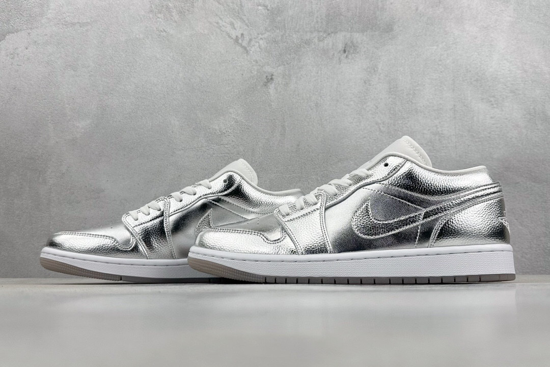 aj1 metallic silver