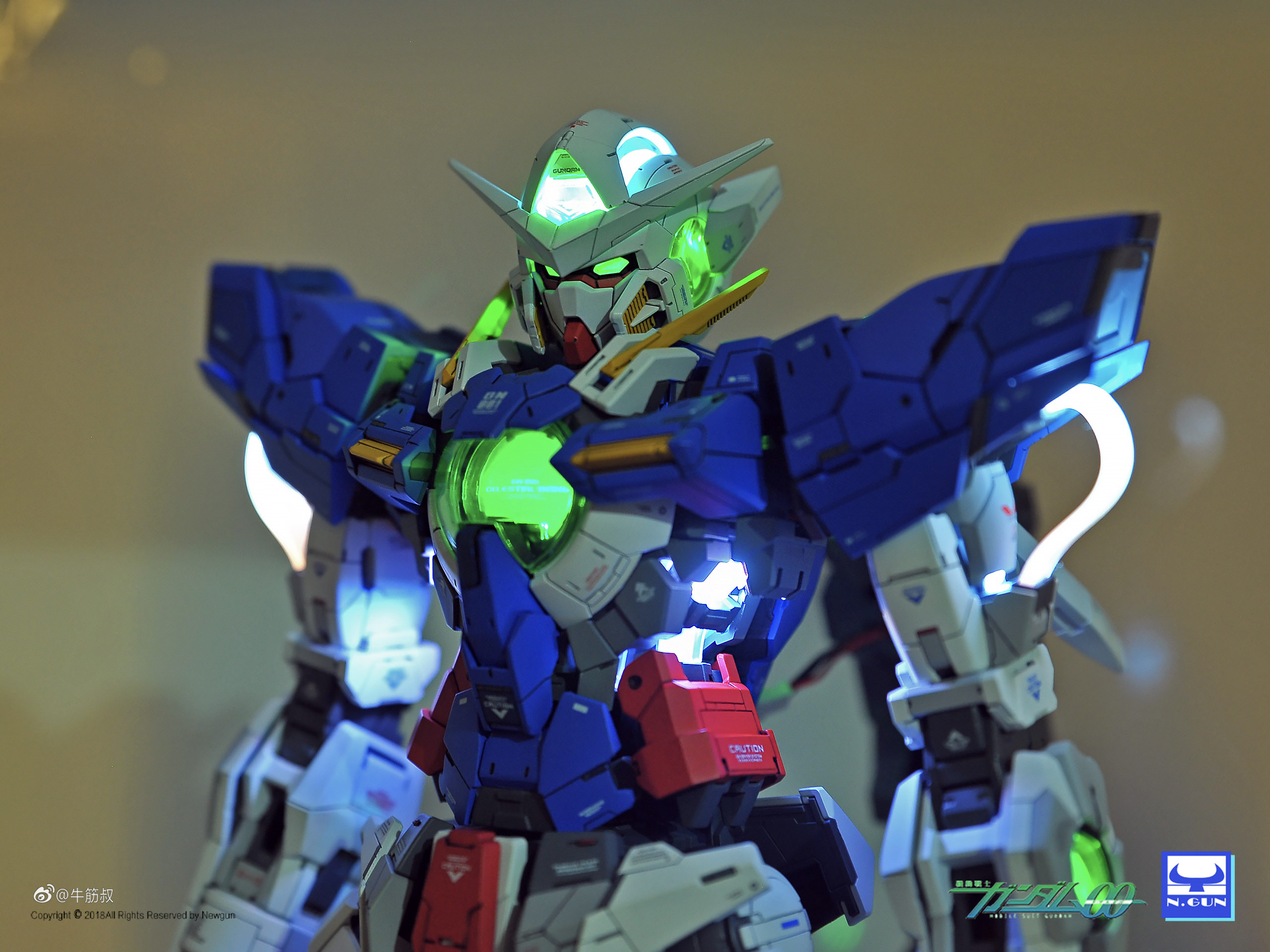 达人佳作:【牛筋叔】万代 pg能天使-改