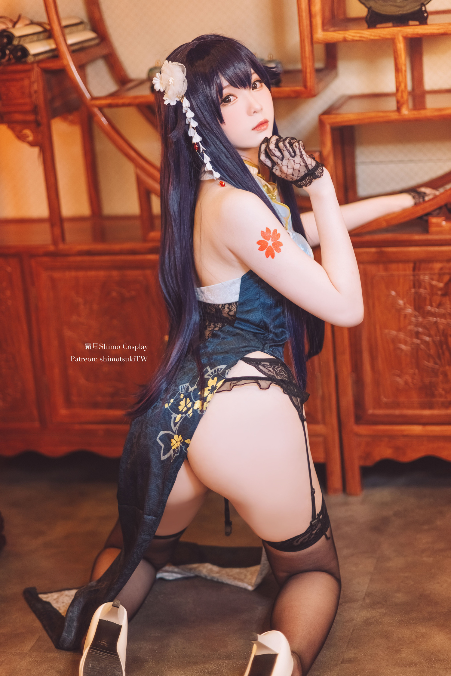 霜月Shimo碧蓝航线吾妻旗袍CosplaY7