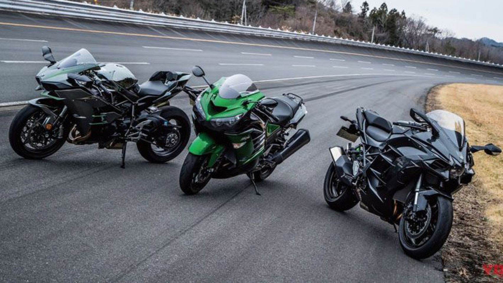 【M&C】Kawasaki三雄大比拼，H2、H2 SX、ZX-14加速谁快？ - 哔哩哔哩