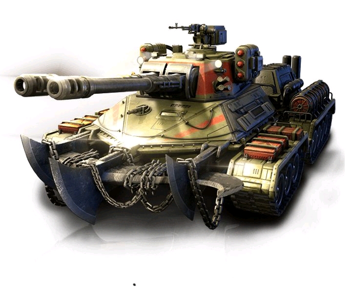 坦克进攻时要有东西抗伤害可以是犀牛坦克也可以是重装大兵,如果对面