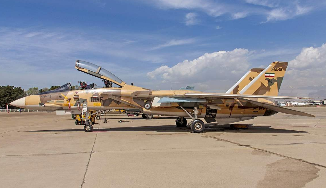 图为伊朗装备多年都未能逆向仿制的f14