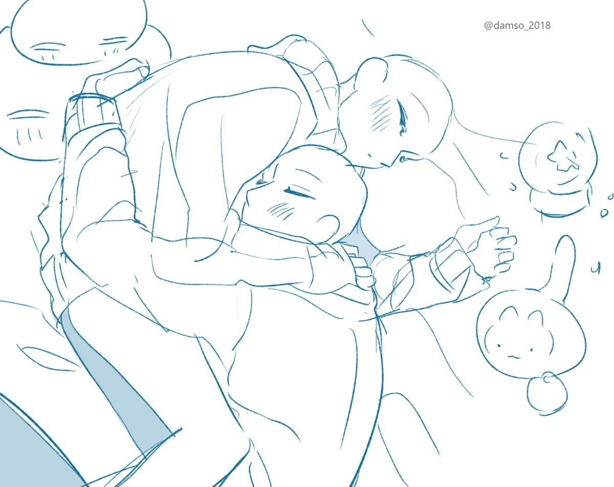 【板绘素材】"冬日限定全糖cp"互动「线稿模板」撒糖啦~温馨的画面