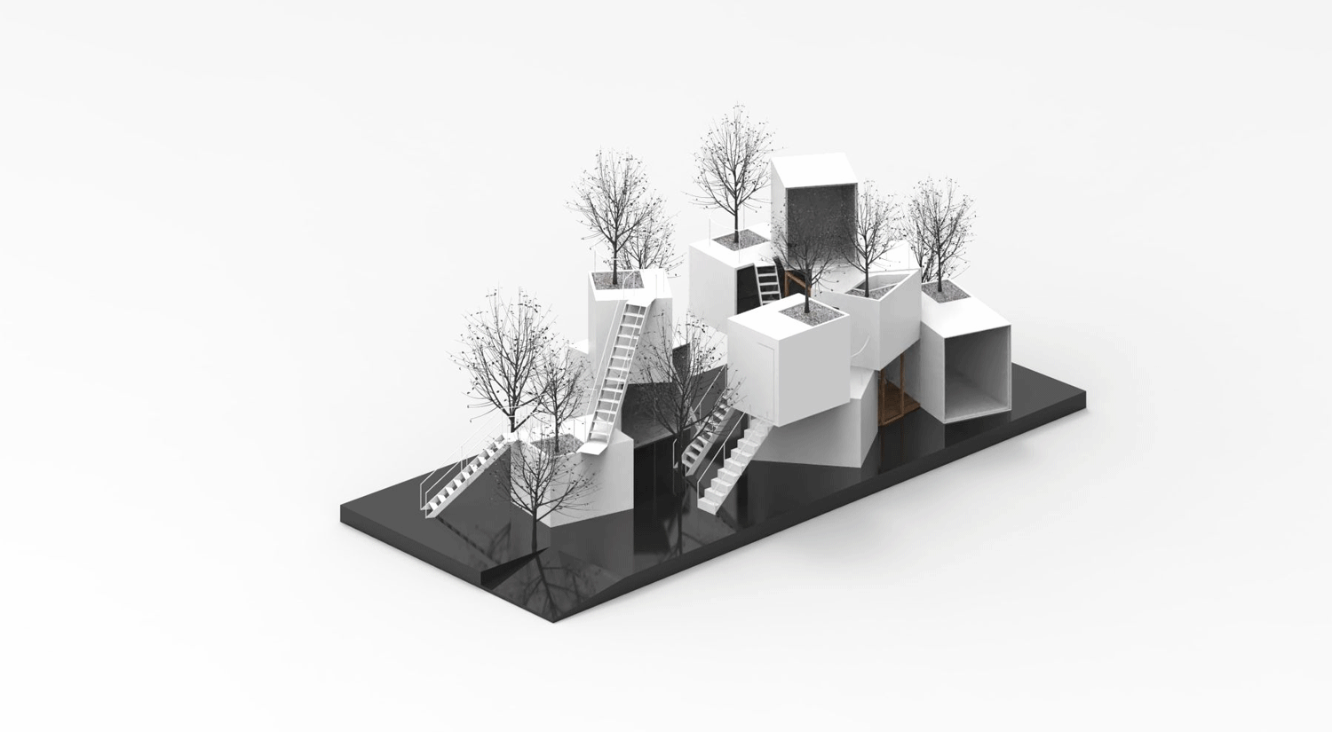 极速案例005把白盒子玩出花样housebeforehouse藤本壮介建筑设计事务