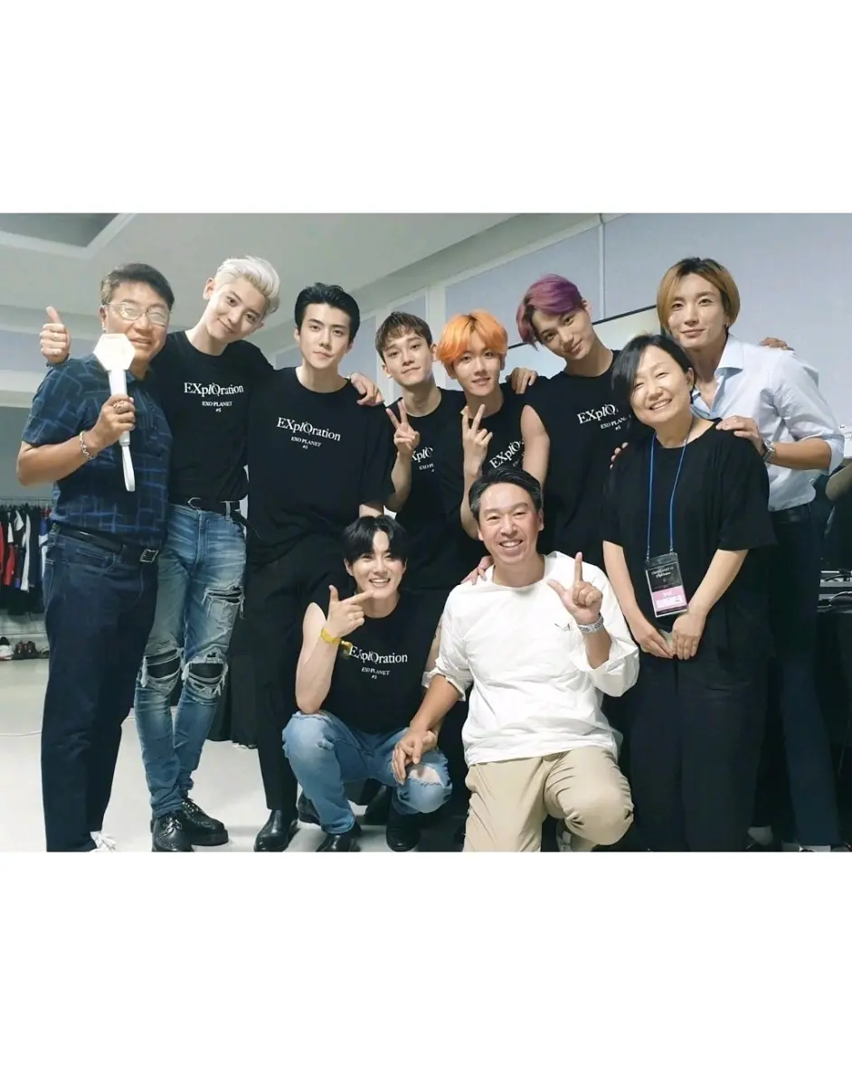 Exo五巡演唱会 家族应援一直在线从不迟到 哔哩哔哩