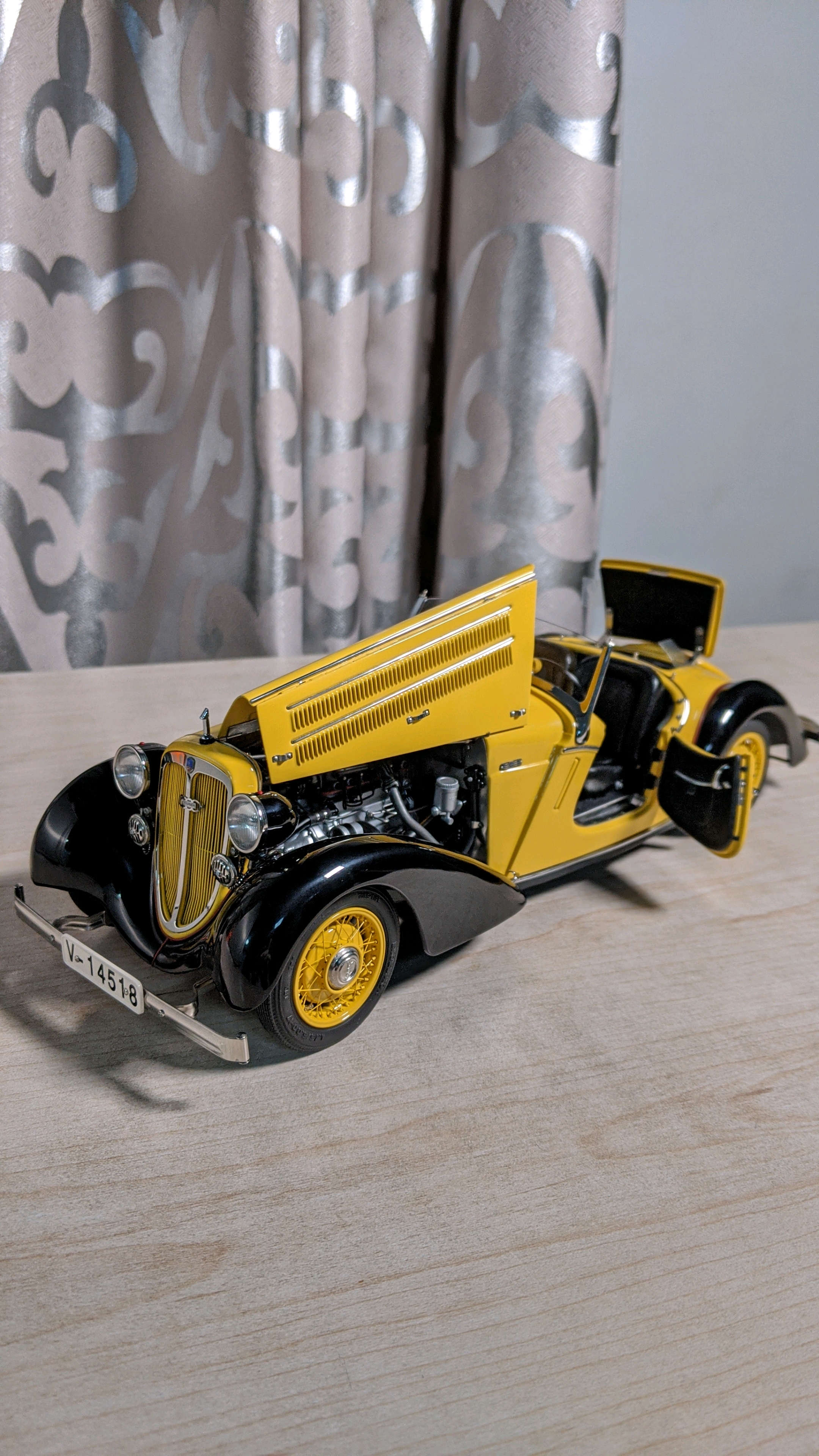 西姆斯 奥迪 225 1/18 车模 cmc audi 225 diecast