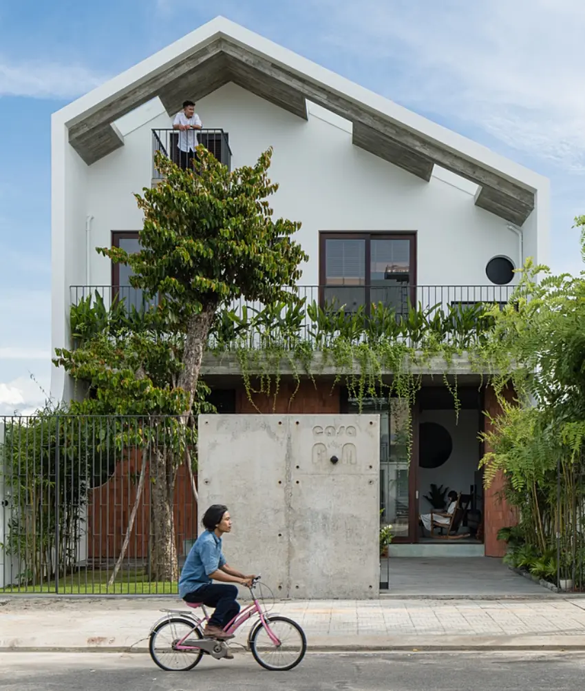 感受光影漫游足迹 越南390 浑朴水泥系三代宅 哔哩哔哩