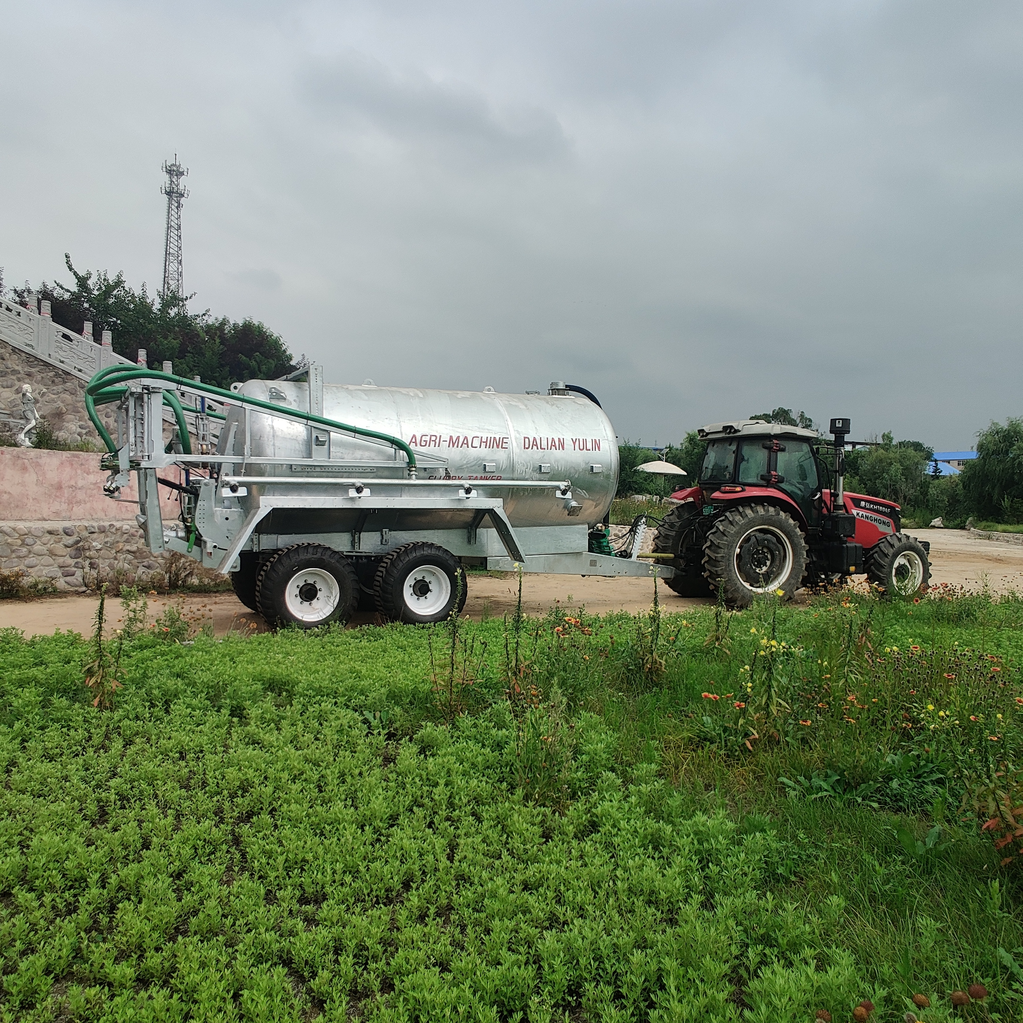 液体有机肥施肥槽车养殖场必备沼液施肥机