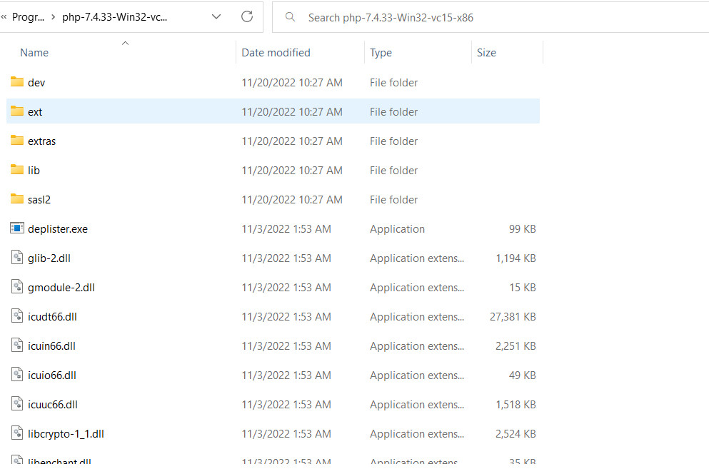  php php windows 