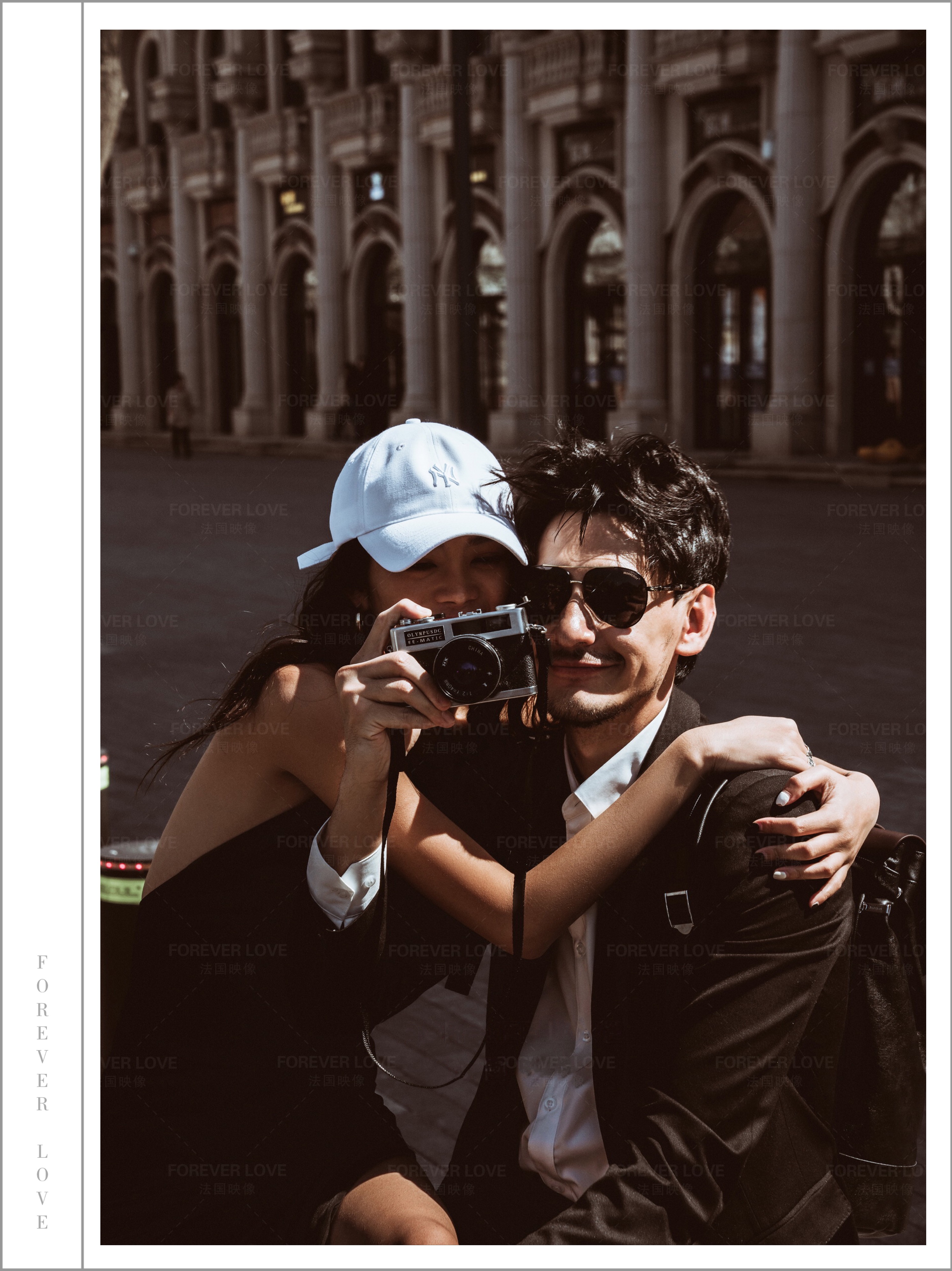 街拍纪实风格婚纱照青春又活力