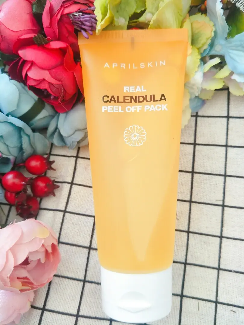 日常分享 Aprilskin金盏菊撕拉面膜 哔哩哔哩