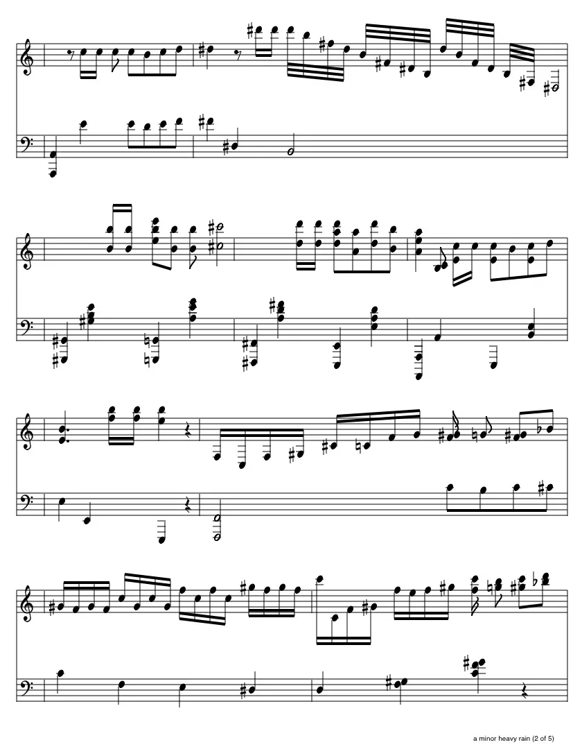 第五人格 作曲家 修机bgm2 钢琴扒谱