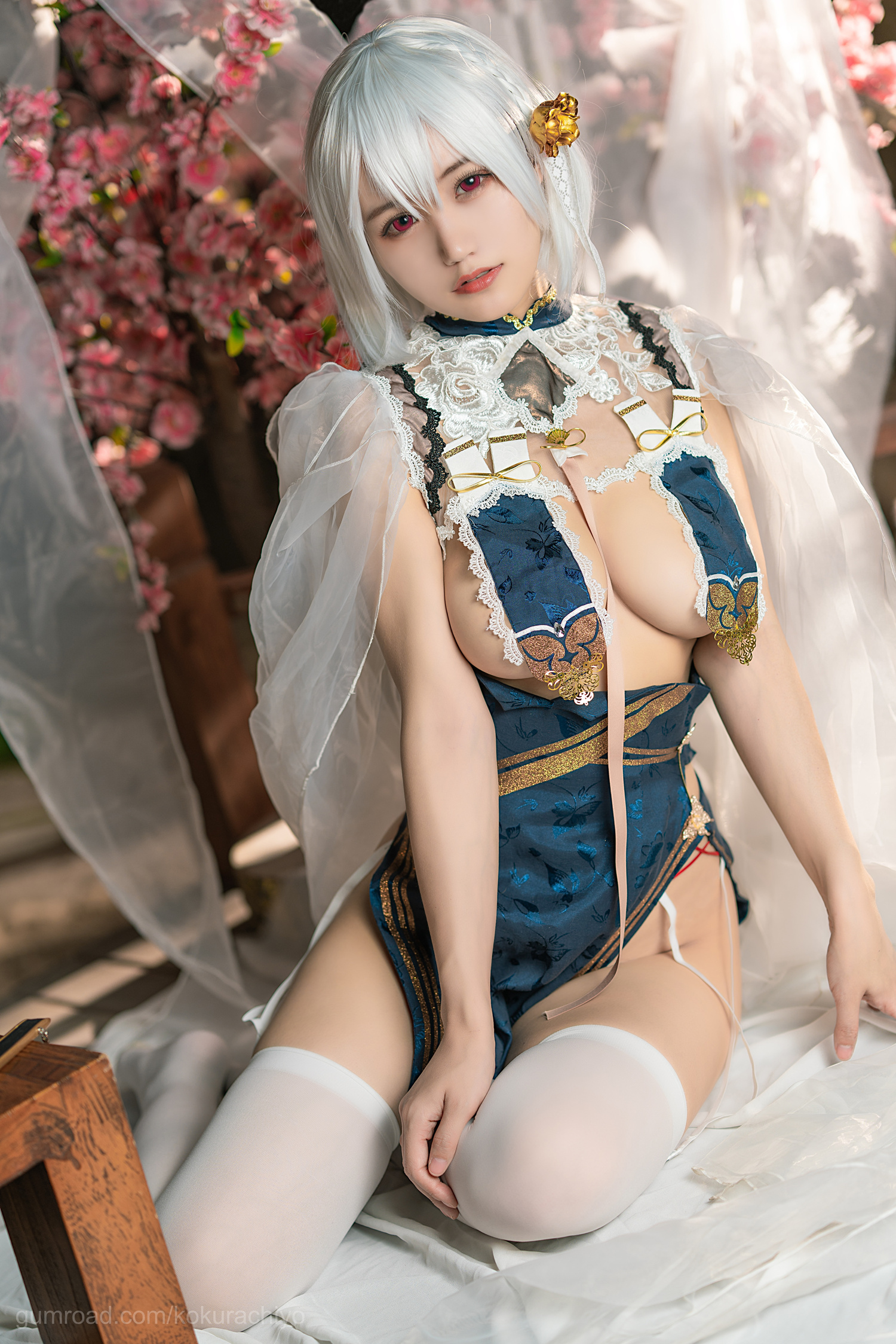 小仓千代W天狼星旗袍cosplay6