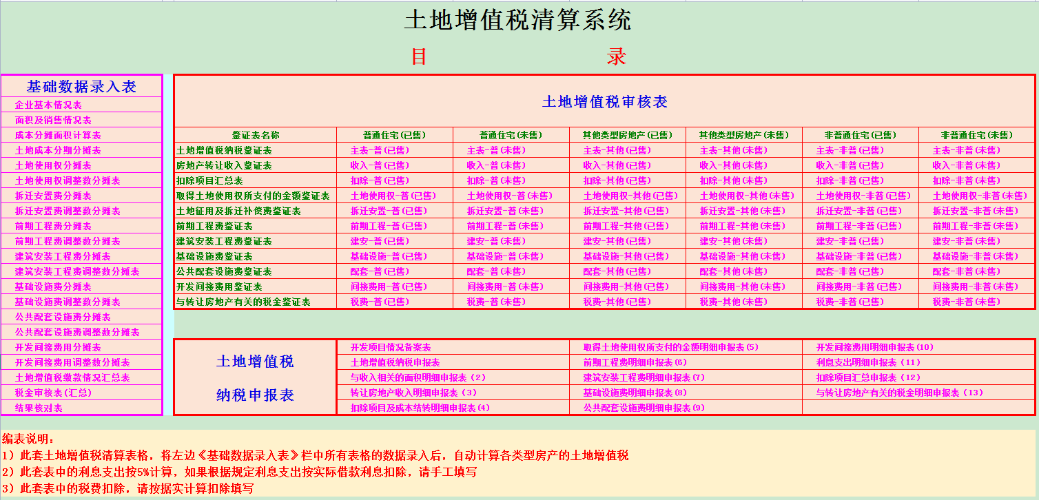 土地增值税清算