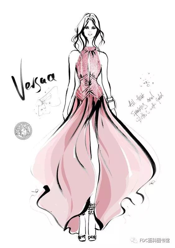 时装画 | 美杜莎代表的具有致命吸引力的女性