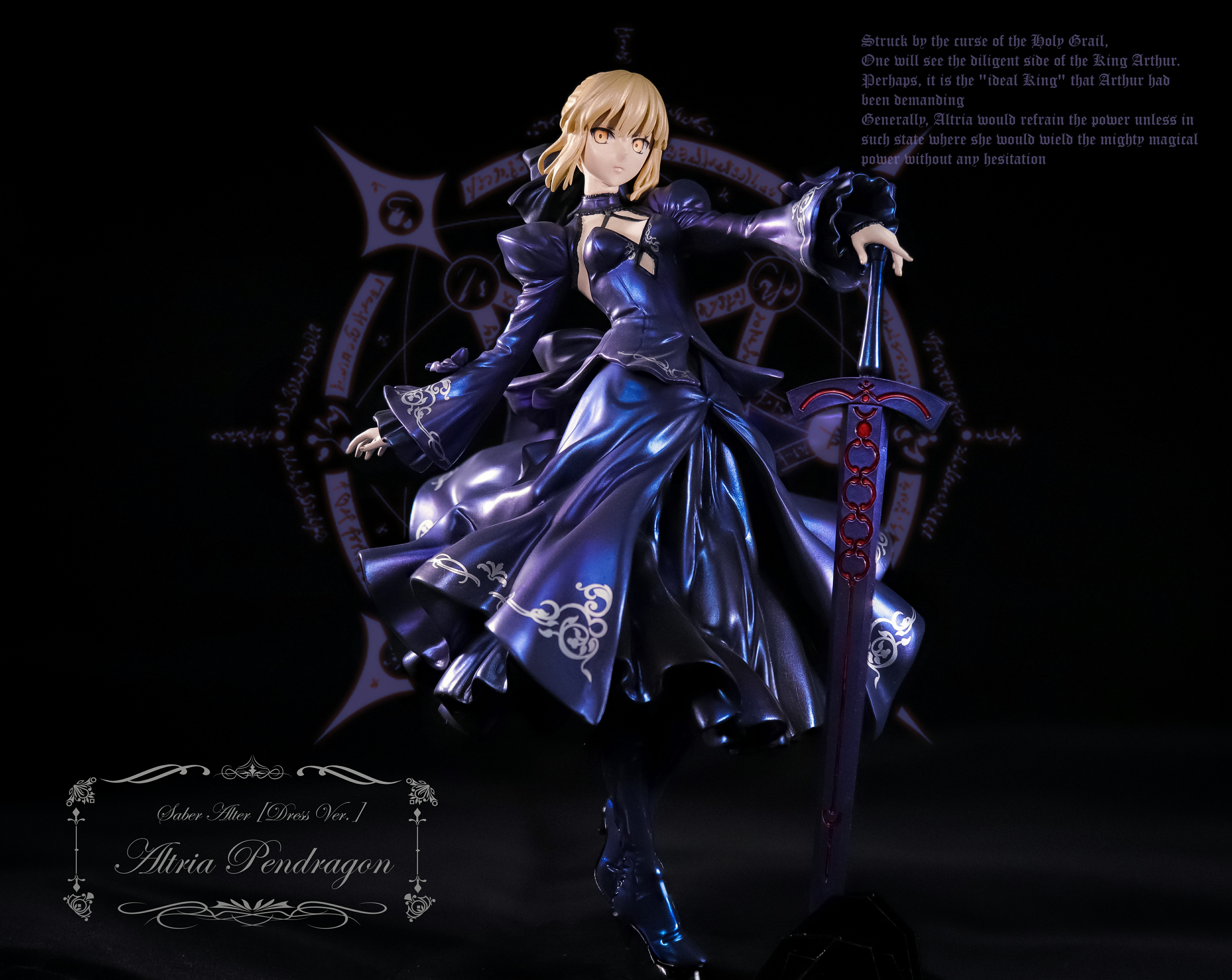 为王的黑化献上礼炮——saber alter dress gk制作与涂装手记