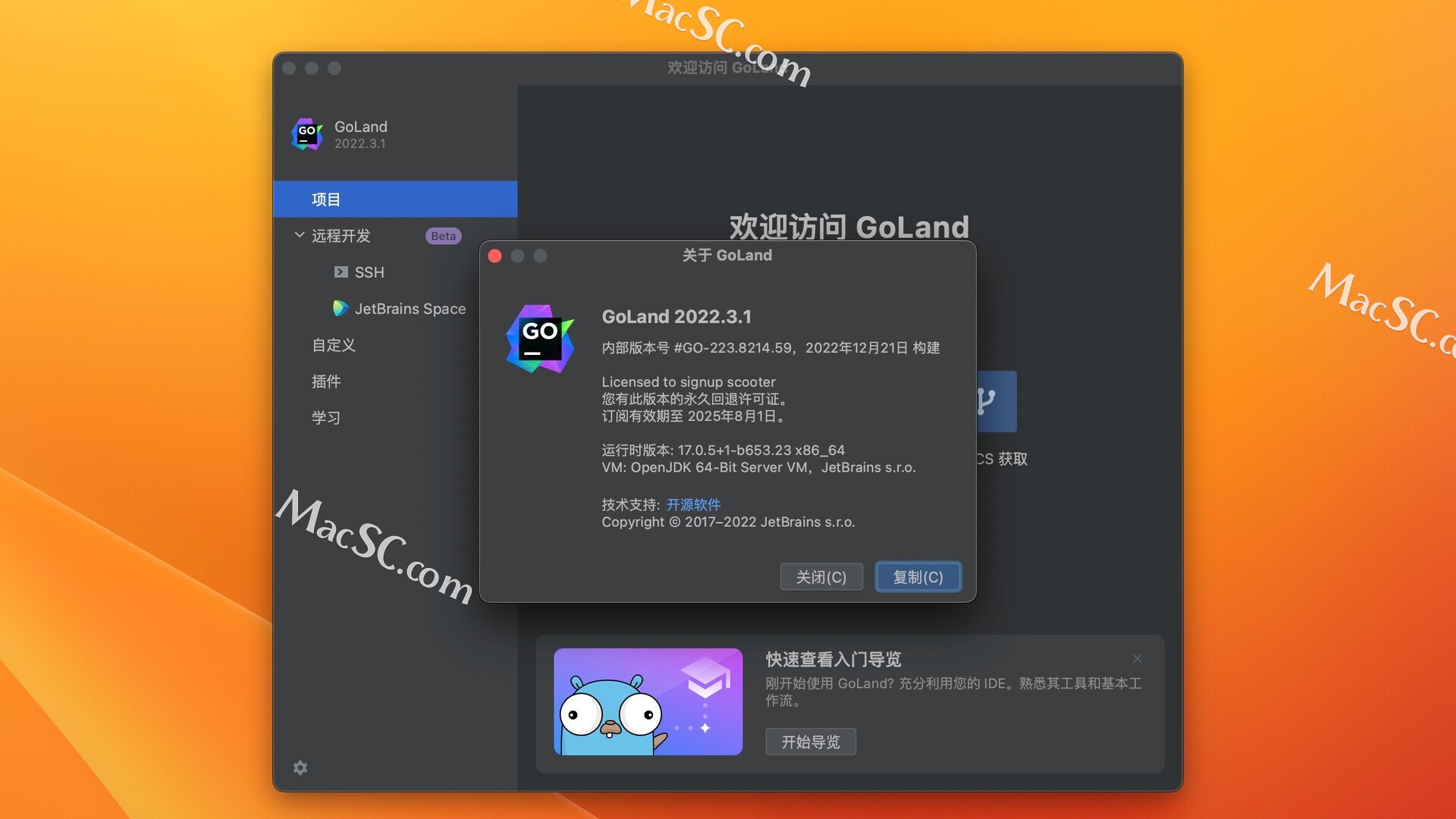 GoLand 2022 For Mac(最好用的GO语言编程软件)v2022.3.1中文激活版 - 哔哩哔哩