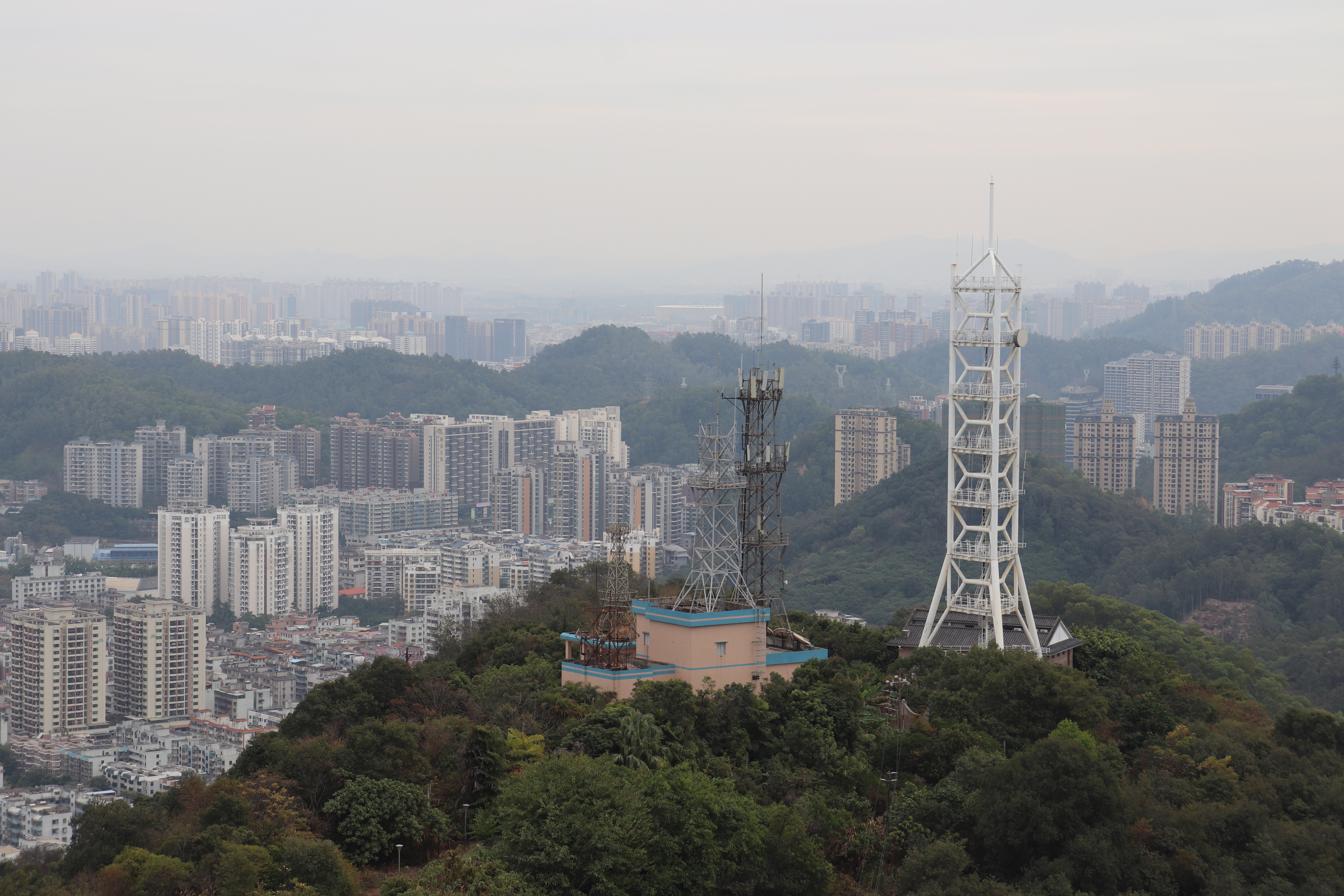 登山日记2惠州高榜山观榜道微波站祥云塔篇