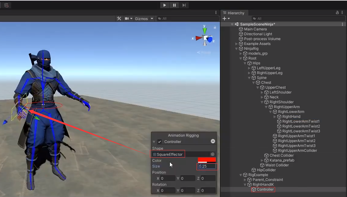 Unity学习笔记 Vol.69 动画绑定（Animation Rigging）教程 哔哩哔哩