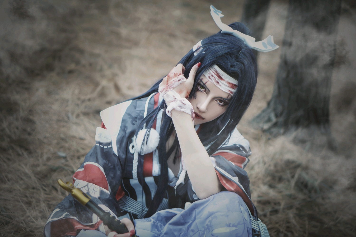 鬼切cos正片——刀鸣散华,欲死必生