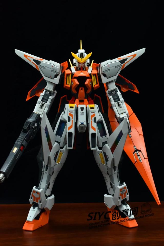 五星精选:mg主天使高达,原厂形态分色,依旧细节满满