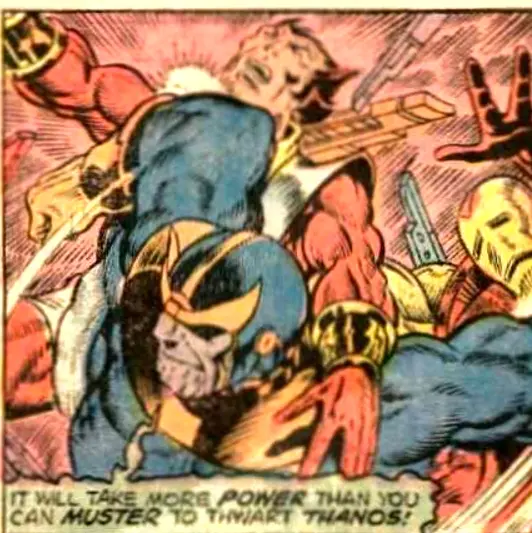 搬运 萨诺斯 灭霸 在漫画里的表现 1 哔哩哔哩