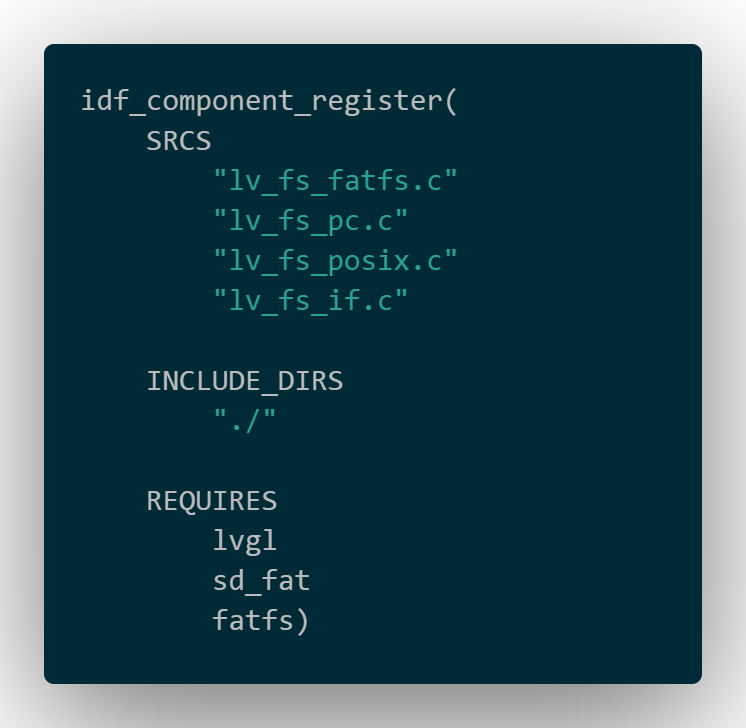 Esp32 lvgl fatfs 