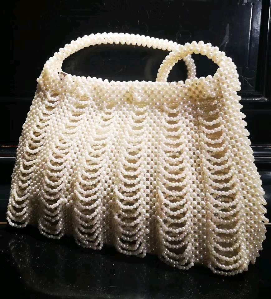 心灵手巧的手工珠串包