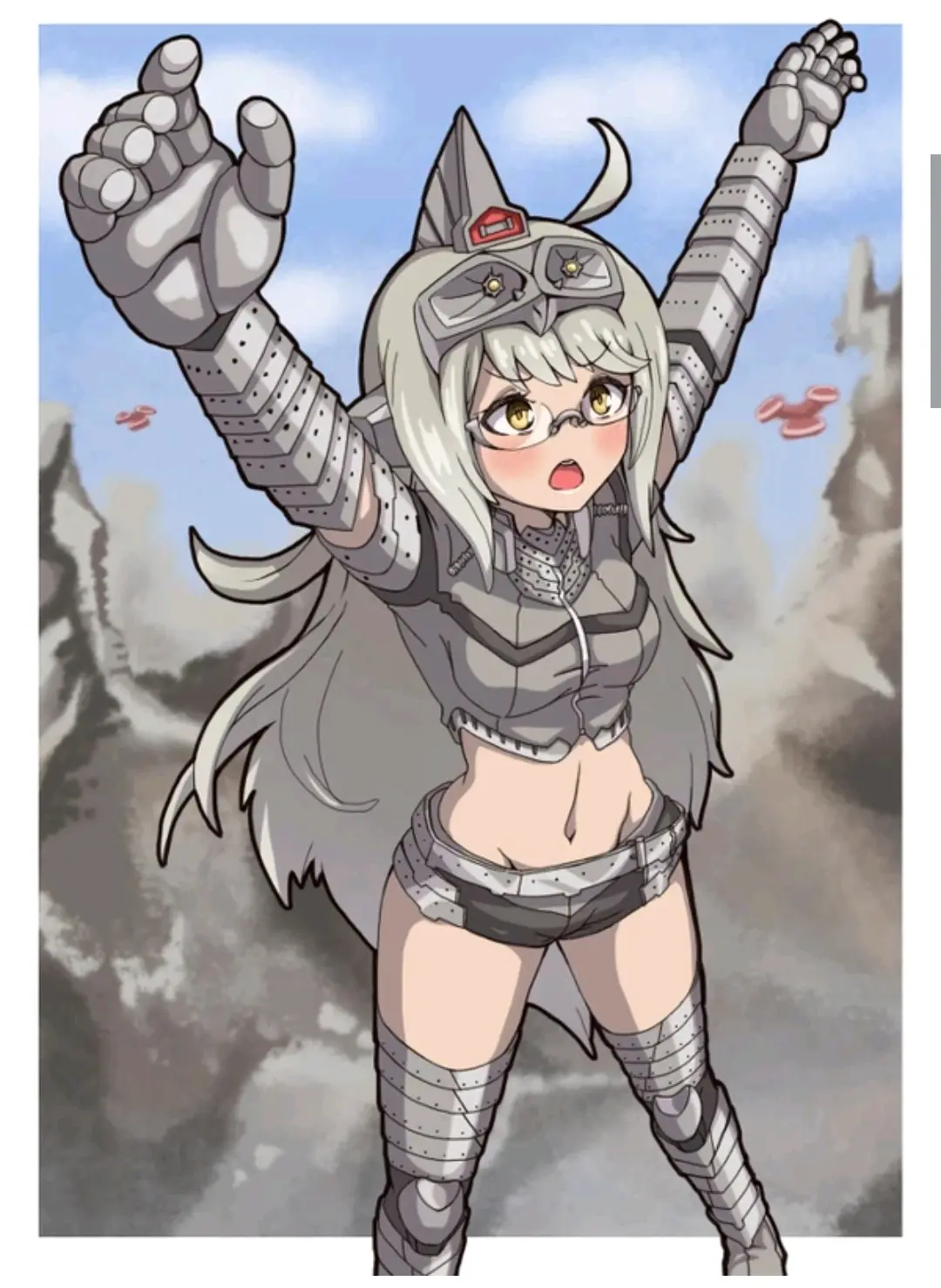 (无授权搬运)怪兽娘同人图(原作者音無静子)