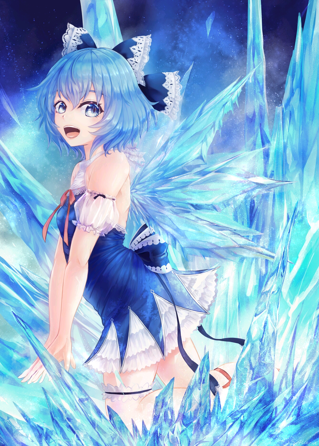 【东方角色美图专辑】雾湖的冰妖精——琪露诺