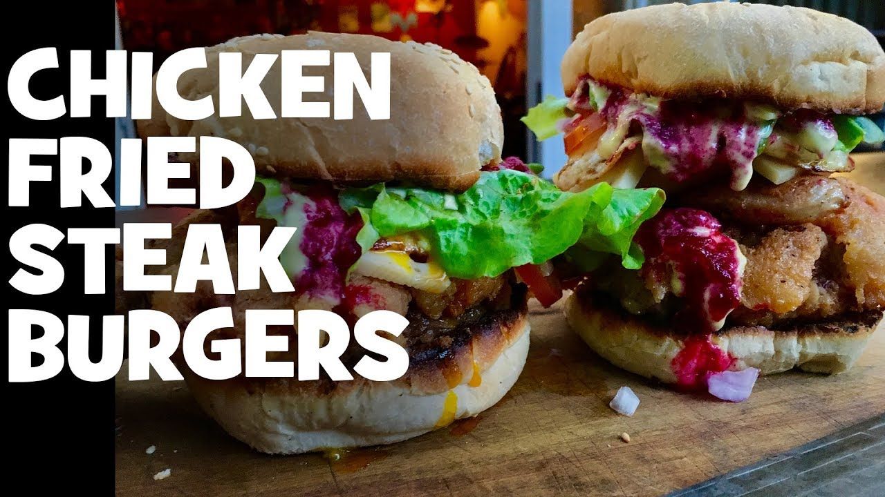 真正炸鸡炸牛排堡