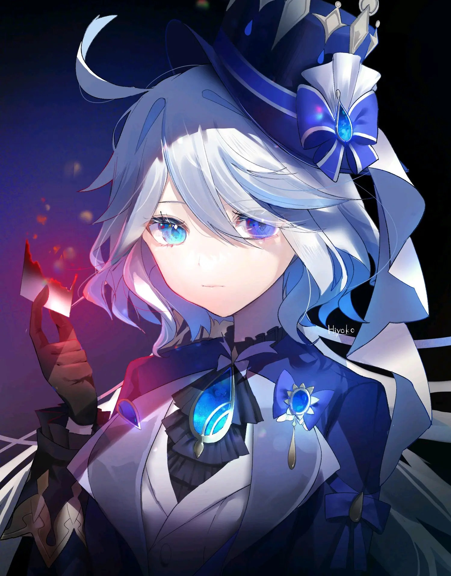 [原神]芙卡洛斯水神美图(转自p站)