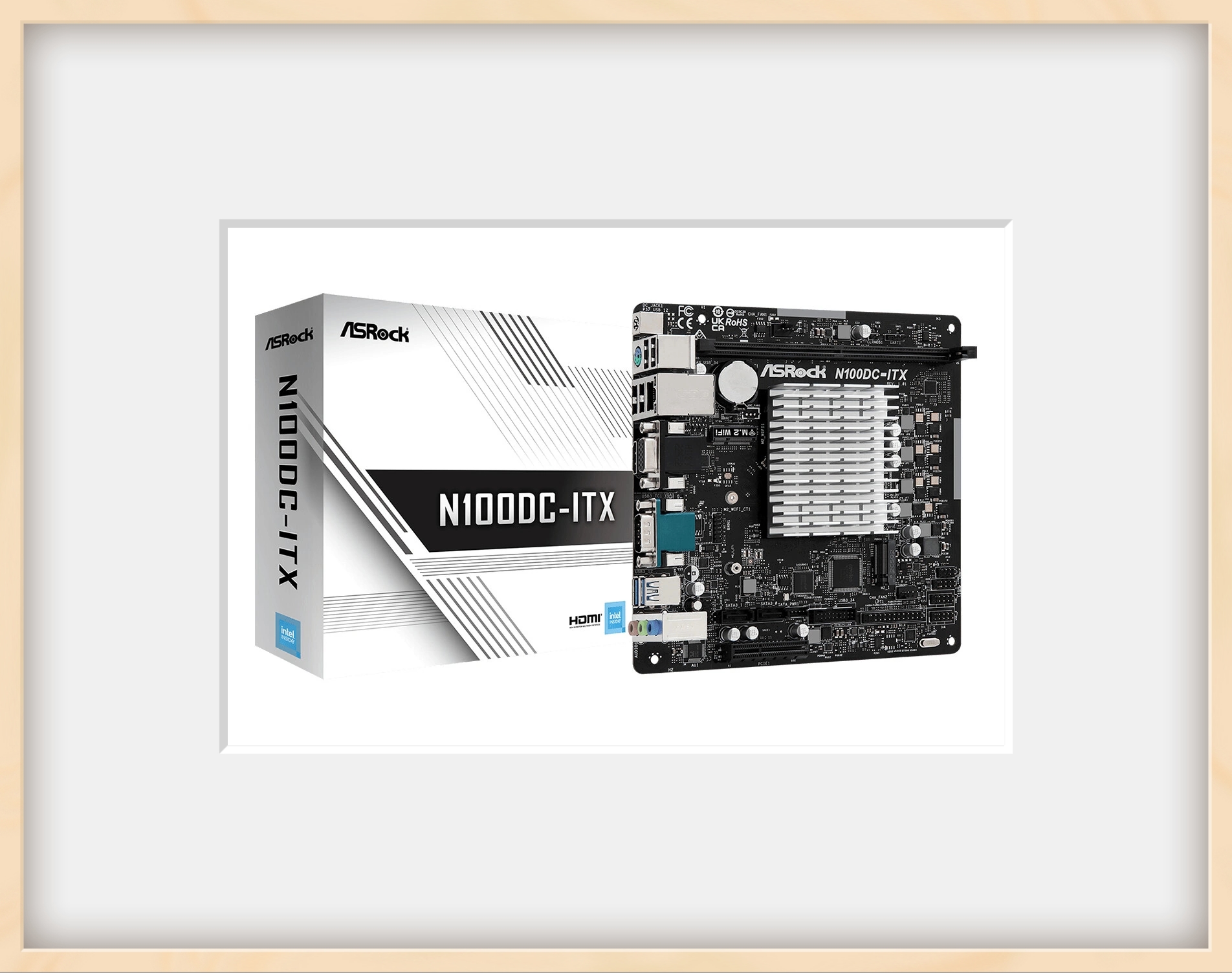 华擎推出 N100DC-ITX 主板：内置英特尔 N100 处理器，999 元 - 哔哩哔哩