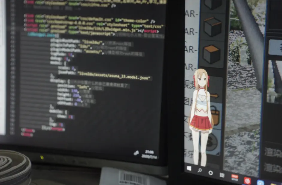 前端中的live2d与技术 哔哩哔哩