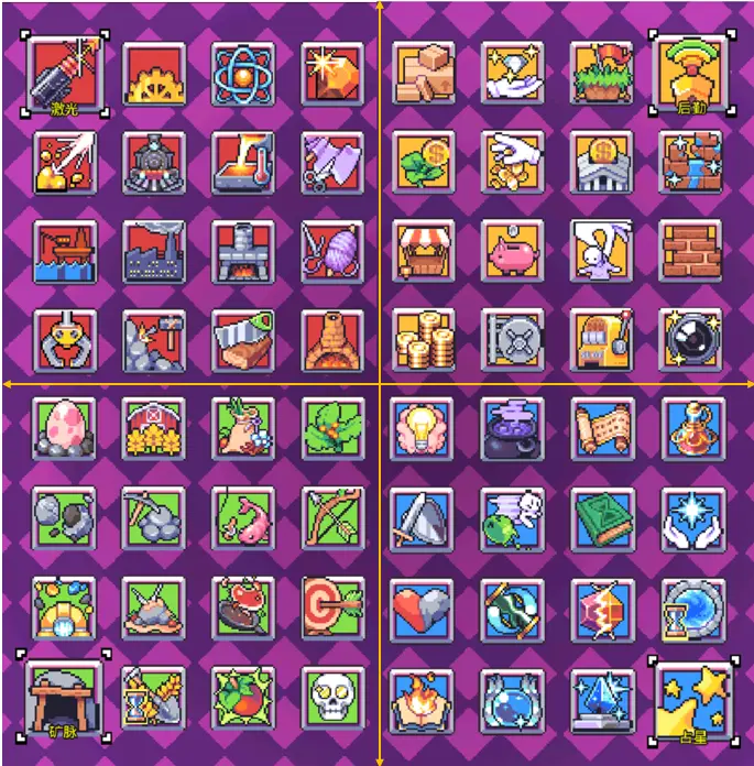 浮岛物语技能全图一览