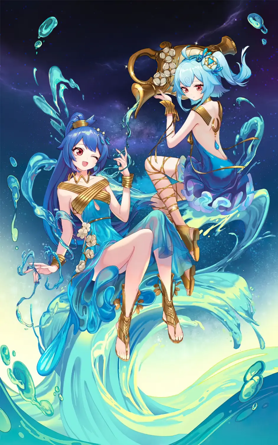 装扮壁纸丨2233娘12星座系列装扮 哔哩哔哩