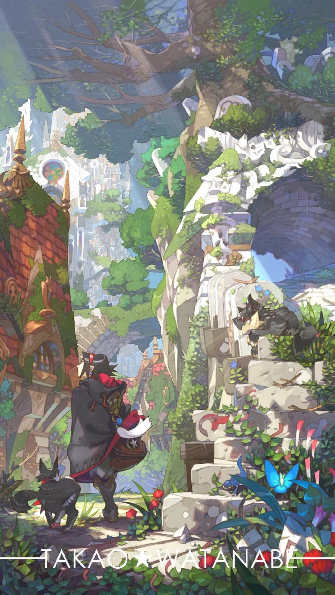 板绘 |日本插画师 渡辺孝夫 的插画艺术作品欣赏