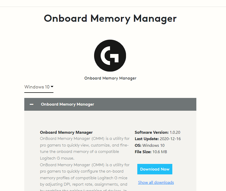 罗技驱动GHUB的完美替代OnboardMemoryManager 哔哩哔哩