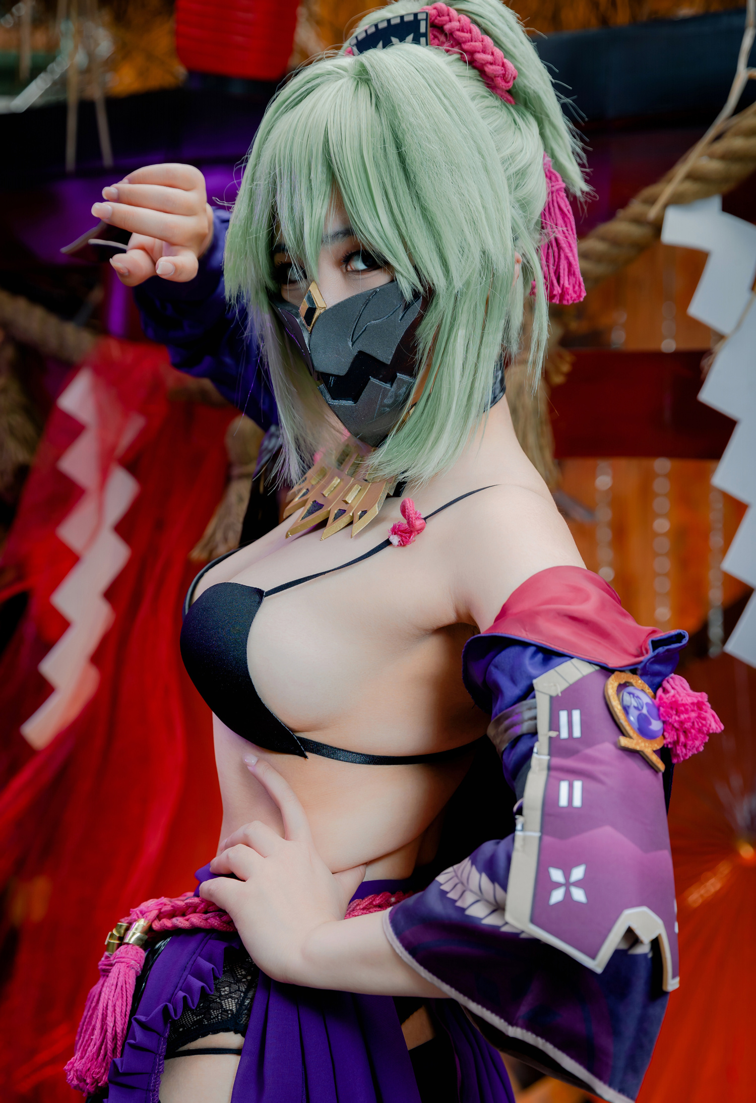 懵懵懵白日梦原神久岐忍cosplay2